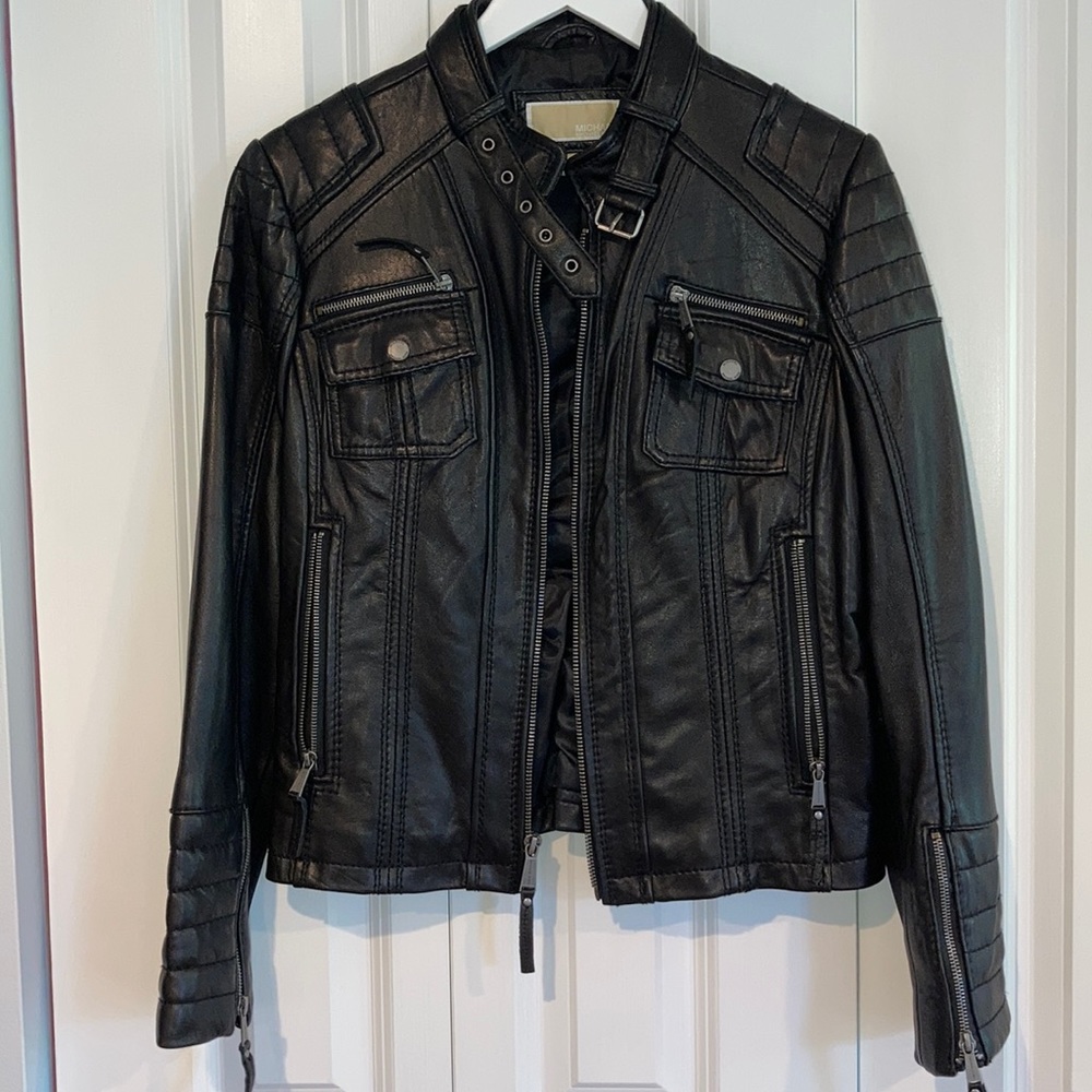 Michael Kors leather jacket